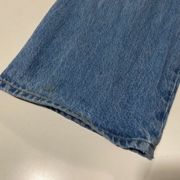 Stussy 100% Cotton Medium Wash Baggy Fit Big Ol' Jeans blue men's size 36x31 - Picture 9 of 12